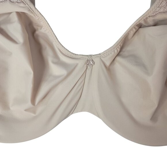Bali Passion For Comfort Minimizer Bra Tan 40DDD Seamless Underwire 3385 VV385 - Picture 3 of 9